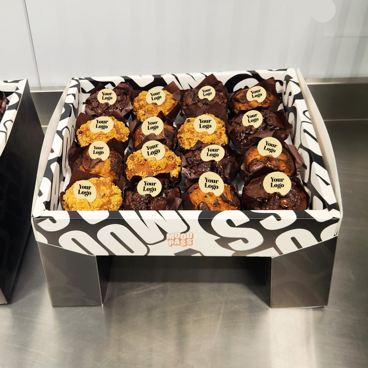 מאפינס ממותג אישית